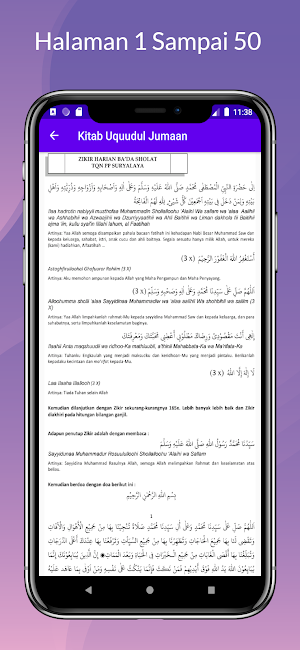 Kitab Uqudul Jumaan Screenshot 2