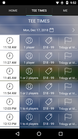 Trilogy at Vistancia Tee Times Screenshot 2