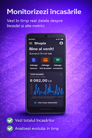 Shopia - plati si facturare Screenshot 3