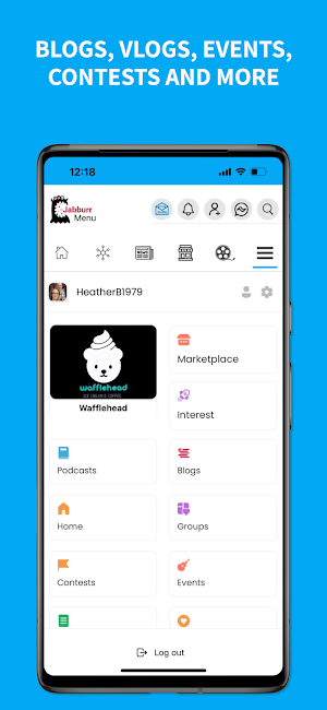 Jabburr-Social Media Super App Screenshot 2
