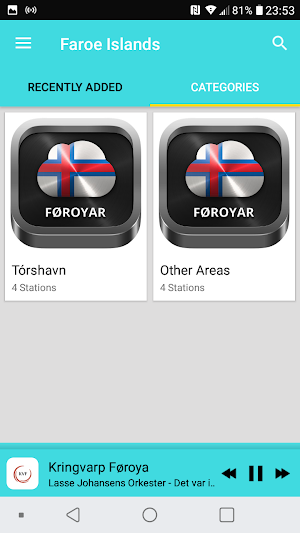 Radio Faroe Islands Screenshot 2