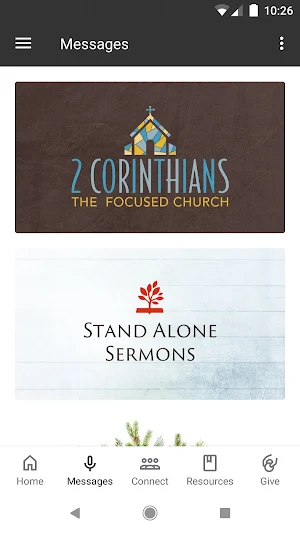 Providence Church App Screenshot 1