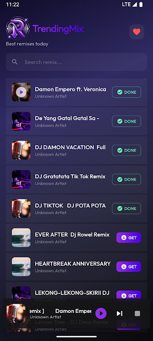 TrendingMix Screenshot 0