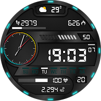 Digital Pirun Watch Face