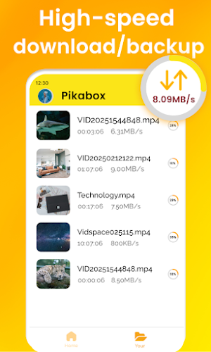 Pikabox: Cloud Space & Live TV Screenshot 2