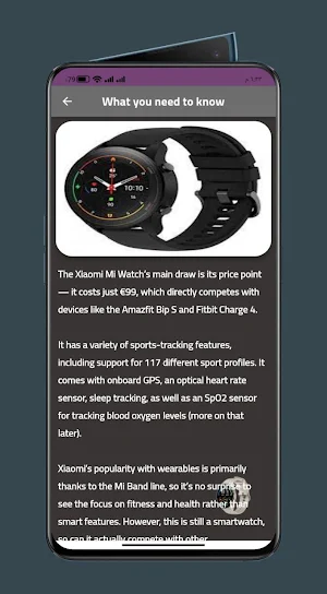 Xiaomi Mi Watch app mi band Screenshot 2