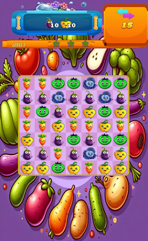 Health Crush Puzzle Game Screenshot 2