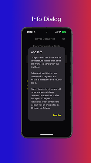 Temperature Converter Screenshot 3