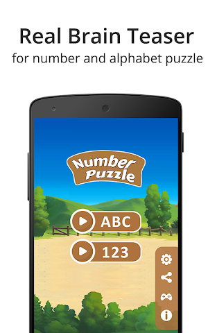 Number Alphabets Puzzle Screenshot 0