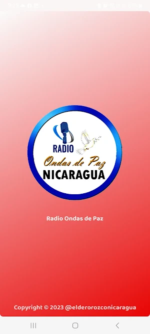 Radio Ondas de Paz Nicaragua Screenshot 1