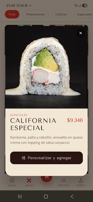 Taikin Sushi Screenshot 2
