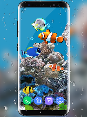 Aquarium Fish Live Wallpaper 2019: Koi Fish Free screenshot 8