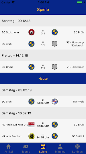 SC Brühl Screenshot 1