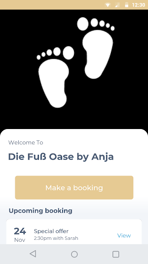 Die Fuß Oase by Anja Screenshot 0