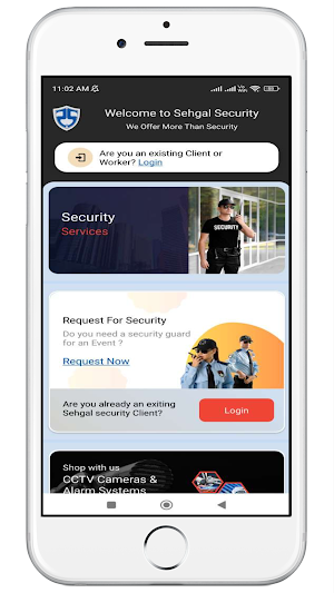 Sehgal Security App Screenshot 0