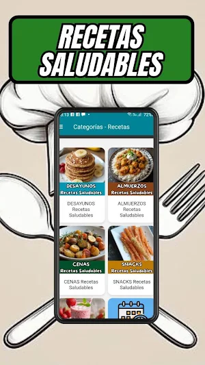 Recetas Saludables Screenshot 0