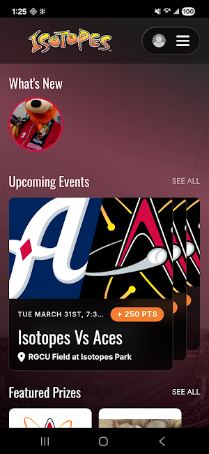 Isotopes Rewards Screenshot 1