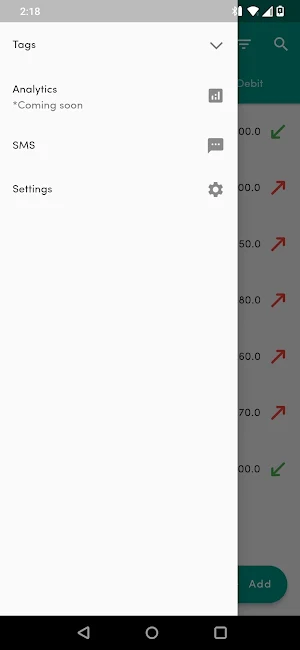 MyTransactions Screenshot 1