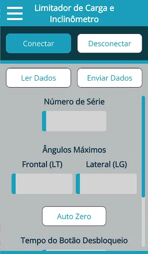 Limitador de Carga e Inclinôm. Screenshot 2