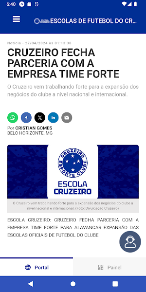 Escola Cruzeiro Screenshot 3