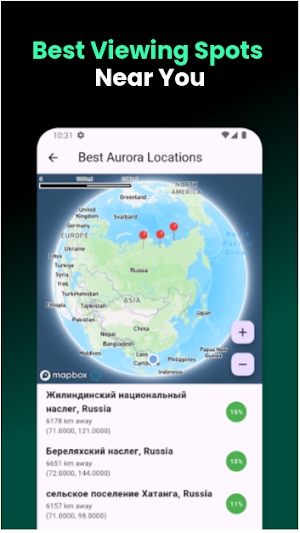 Aurora Forecast Screenshot 3