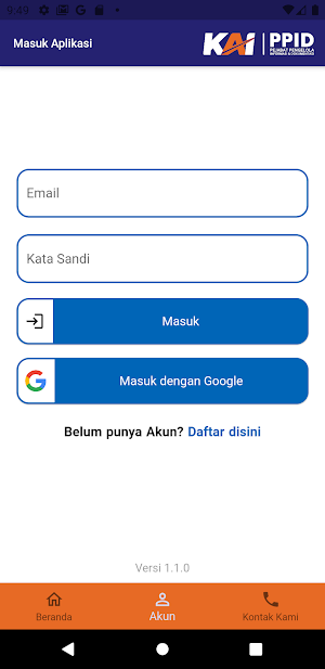 PPID PT KAI Screenshot 1