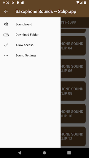Saxophone Sound Collections ~ Sclip.app Screenshot 3