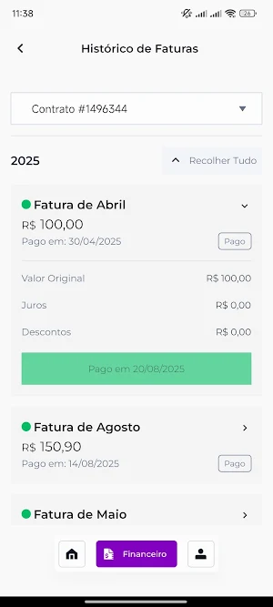 Clicway Fibra Screenshot 2
