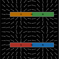Magnet Field Vector Animation
