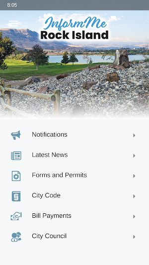 InformMe Rock Island Screenshot 0
