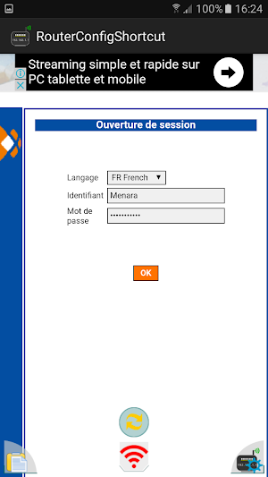Router Config Shortcut Screenshot 2