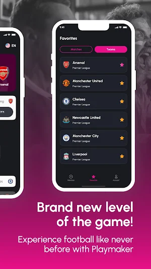 Playmaker — football live chat Screenshot 2