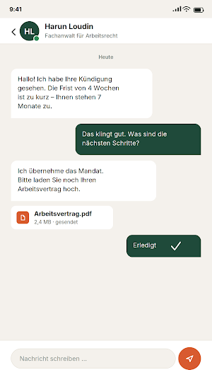 Kündigo Screenshot 2