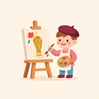 Little Artist: Painting Book