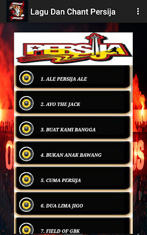 Lagu Dan Chant Persija Jakmani Screenshot 1