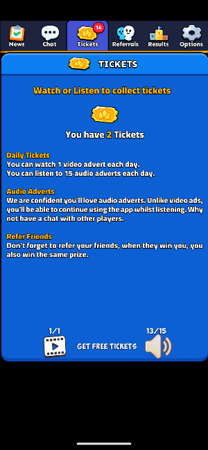 Great British Raffle Screenshot 2