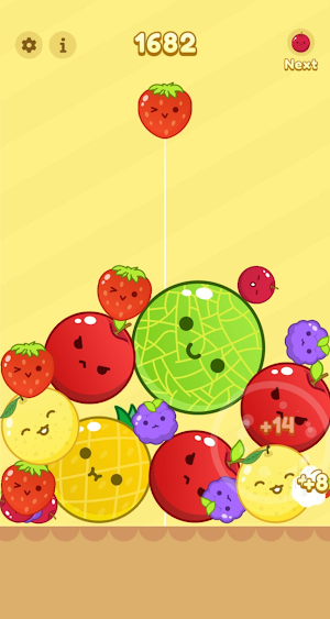 watermelon merge fruit crush Screenshot 1
