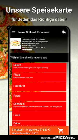 Jaima Grill und  Ehringshausen Screenshot 3