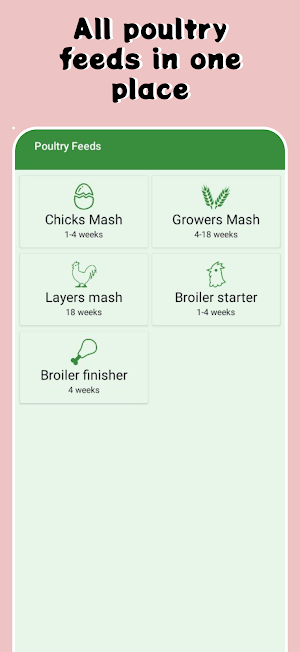 Livestock Feed Calculator Screenshot 1