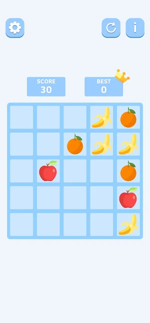 2048 Fruit Crush Screenshot 0