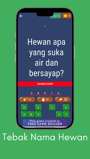 Tebak Nama Hewan Screenshot 1