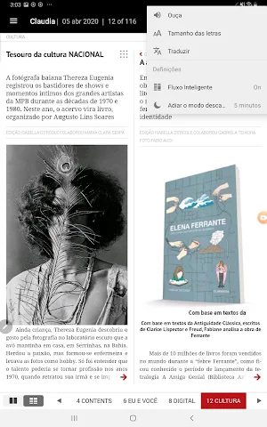 Revista CLAUDIA Screenshot 3
