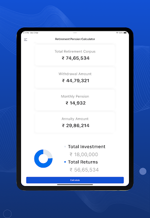 Retirement Pension Calculator Screenshot 3