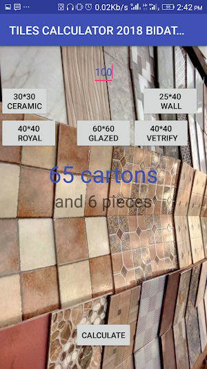 Tiles calculator Nigeria Screenshot 3