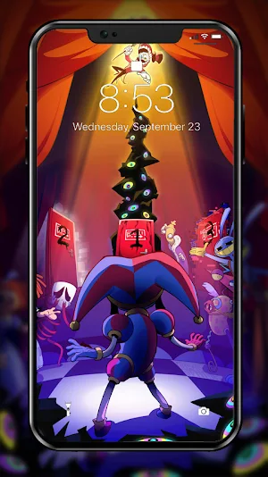 Digital Circus 4K Wallpaper Screenshot 2
