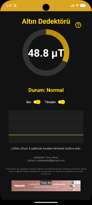 Altın Dedektörü Screenshot 0
