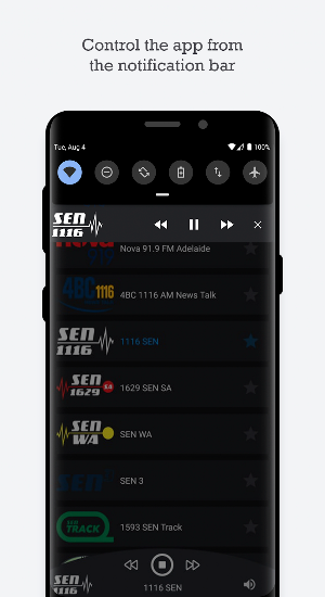 Australian radio stations Screenshot 1