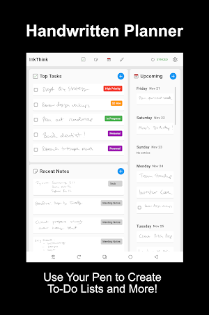 InkThink: Handwritten Planner Screenshot 0