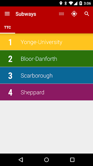 Toronto TTC Subway - MonTransit Screenshot 2