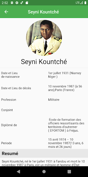 Les Présidents du Niger Screenshot 3